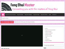 Tablet Screenshot of fengshuimaster.com